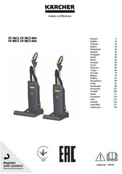 Kärcher CV 48/2 Manual