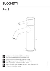 ZUCCHETTI PAN S ZPA076 Instruction For The Installation