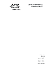 Electrolux JUNO JRG 94880 Instruction Book
