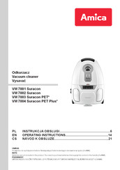 Amica VM 7004 Suracon PET Plus Operating Instructions Manual