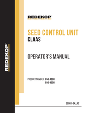 REDEKOP 850-400H Operator's Manual