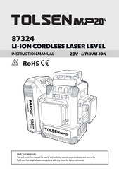 TOLSEN TOOLS MP20V 87324 Instruction Manual