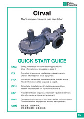 PIETRO FIORENTINI CIRVAL Quick Start Manual