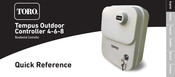 Toro TEMP-B-8 Quick Reference