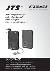 Monacor 4007754218619 Instruction Manual