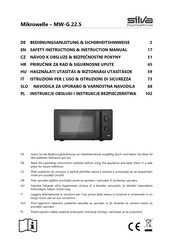 Silva Homeline MW-G 22.5 Safety Instructions & Instruction Manual