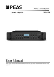 PEAS MA-612P User Manual