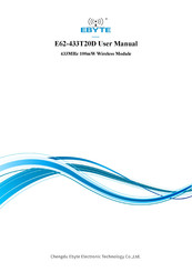Ebyte E62-433T20D User Manual