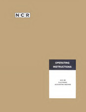 NCR 400 Operating Instructions Manual