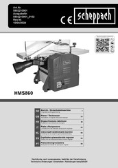 Scheppach 5902210901 Translation Of Original Instruction Manual