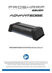 Bauer PROSHARP ADVANTEDGE Manual