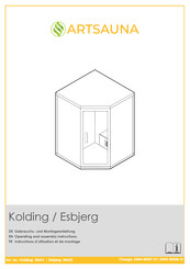 Artsauna Esbjerg Original Operating And Assembly Instructions