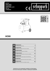 Scheppach HC65 Translation Of Original Instruction Manual