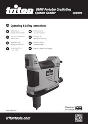 Triton TSPSP650 Operating/Safety Instructions Manual