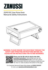 Zanussi ZGPO1PC Manual & Safety Instructions