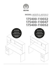 Bestar 175400-110032 Assembly Instructions Manual