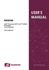 Axiomtek PICO338 User Manual