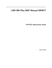 Phytec i.MX 8M Plus BSP Manual