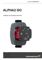 Grundfos ALPHA2 GO Installation And Operating Instructions Manual