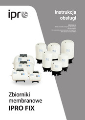 IPRO FIX VESSEL-80L-V User Manual