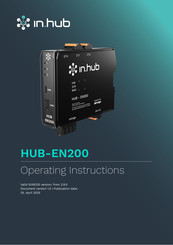 in.hub HUB-EN200 Operating Instructions Manual