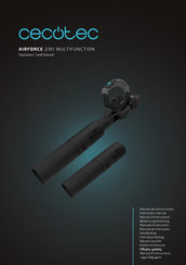 cecotec AIRFORCE 2IN1 MULTIFUNCTION Instruction Manual