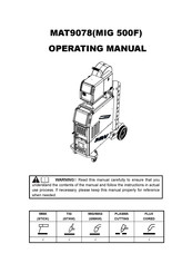 Matweld MAT9078 Operating Manual