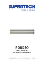 Supratech RONDEO Installation And Maintenance Manual