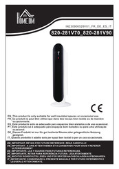 HOMCOM 820-281V70 Manual