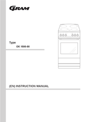 Gram EK 1500-00 Instruction Manual