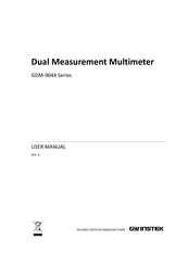 GW Instek GDM-9042 User Manual