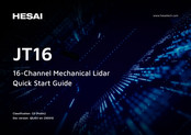 Hesai JT16 Quick Start Manual