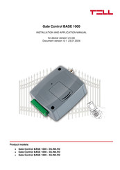 tell Gate Control BASE 1000 Series Installation And Application Manual
