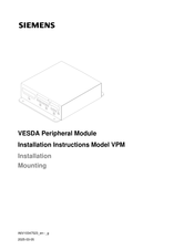 Siemens VESDA Installation Instructions Manual
