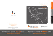 Human Touch Comfort Upholstery Package Use & Care Manual