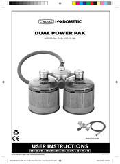 Dometic Cadac 346 User Instructions