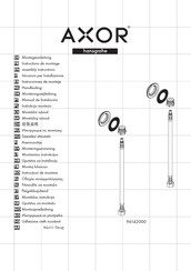 Hans Grohe AXOR 96142000 Assembly Instructions Manual