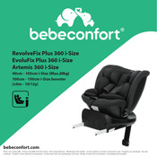 BEBE CONFORT RevolveFix Plus 360 i-Size Instructions For Use & Warranty
