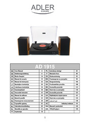 Adler AD 1915 User Manual