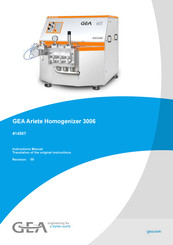 GEA Ariete 3006 Instruction Manual