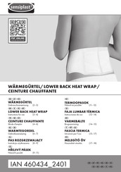 Sensiplast 460434 2401 Instructions For Use Manual