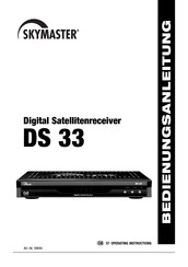 Skymaster DS 33 Operating Instructions Manual