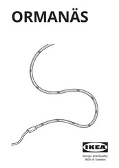 IKEA ORMANÄS Manual