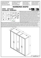 Dedeman NARBONA 5K2FO Assembling Instruction