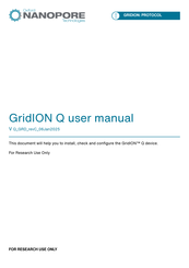 Oxford Nanopore GridION Q User Manual
