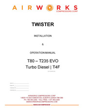 Airworks TWISTER T80 EVO Installation & Operation Manual