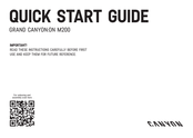 Canyon GRAND CANYON:ON M200 Quick Start Manual