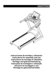 BH FITNESS G6427iFD/02 Instructions For Assembly And Use