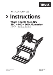 Thule 307572 Installation And Use Instruction
