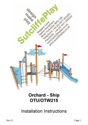 Sutcliffe Play OTU/OTW215 Installation Instructions Manual